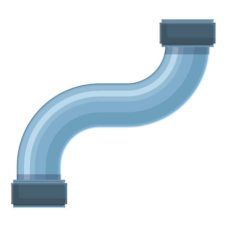 Pipe detail icon, cartoon styleのイラスト素材