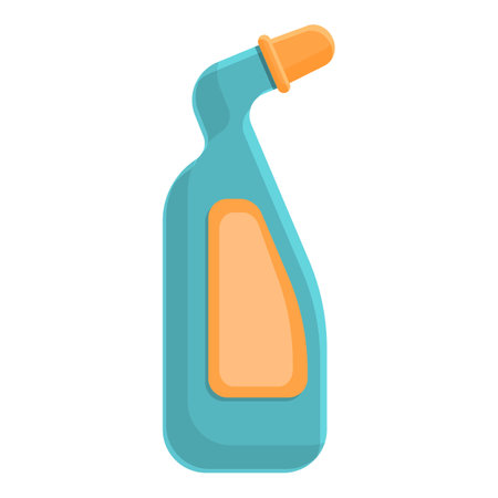 Detergent bottle icon, cartoon styleのイラスト素材