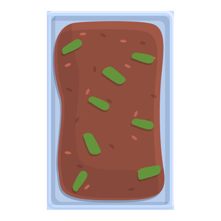 Meal airline food icon, cartoon styleのイラスト素材