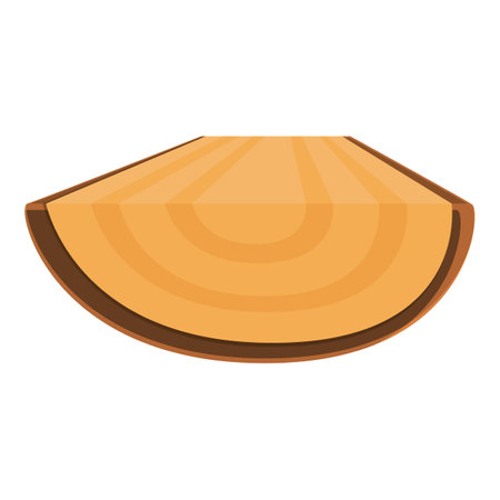 Wood plank icon, cartoon styleのイラスト素材