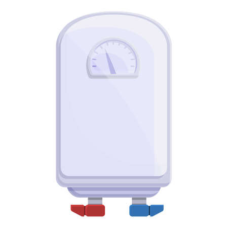Home boiler icon, cartoon styleのイラスト素材