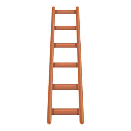 Inventory ladder icon, cartoon styleのイラスト素材