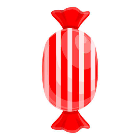 Festive candy icon, cartoon styleのイラスト素材