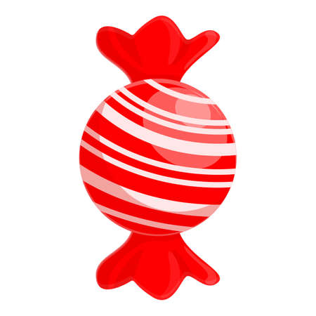 Holiday candy icon, cartoon styleのイラスト素材