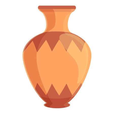 Amphora elder icon, cartoon styleのイラスト素材