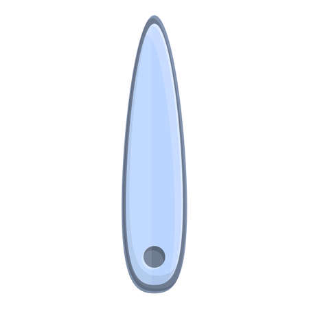 Nail cutter icon. Cartoon of Nail cutter vector icon for web design isolated on white backgroundのイラスト素材