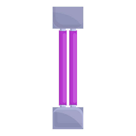 Device uv lamp icon. Cartoon of Device uv lamp vector icon for web design isolated on white backgroundのイラスト素材