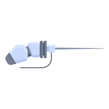 Endoscope stick icon. Cartoon of Endoscope stick vector icon for web design isolated on white backgroundのイラスト素材