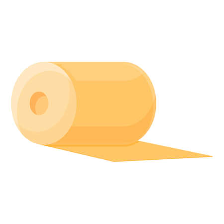 Thread production bobine icon. Cartoon of Thread production bobine vector icon for web design isolated on white backgroundのイラスト素材