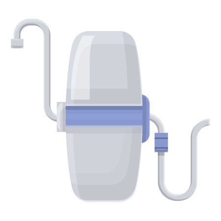 Family water purification icon. Cartoon of Family water purification vector icon for web design isolated on white backgroundのイラスト素材