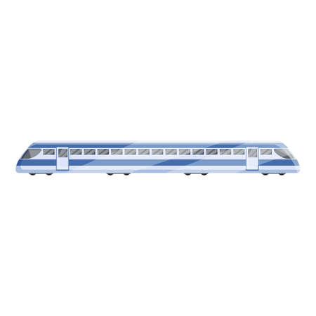 Speedy train icon. Cartoon of Speedy train vector icon for web design isolated on white background