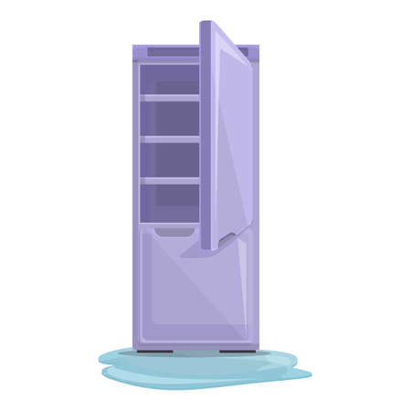 Maintenance refrigerator repair icon. Cartoon of Maintenance refrigerator repair vector icon for web design isolated on white backgroundのイラスト素材