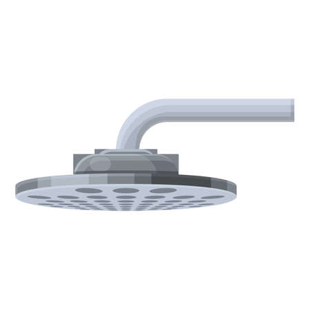 Vertical shower icon. Cartoon of Vertical shower vector icon for web design isolated on white backgroundのイラスト素材