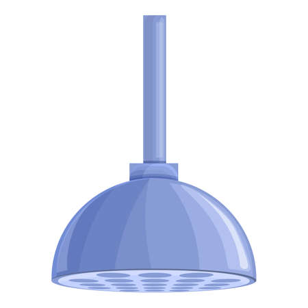 Powerful shower icon. Cartoon of Powerful shower vector icon for web design isolated on white backgroundのイラスト素材