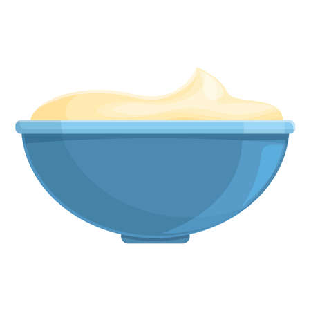 Creamy sour icon cartoon vector. Bottle shop. Milk productのイラスト素材