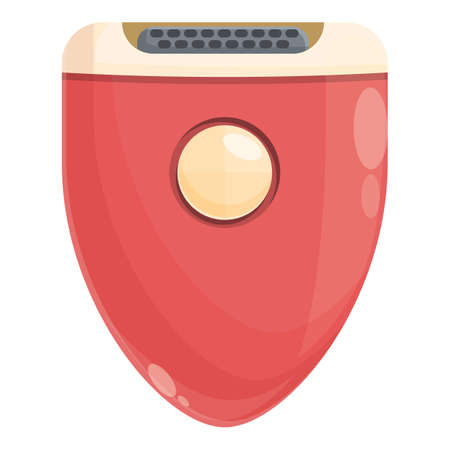 Epilation tool icon cartoon vector. hair removal. skin bodyのイラスト素材