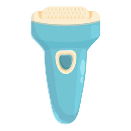 Depilatory tool icon cartoon vector. hair treatment. body depilationのイラスト素材