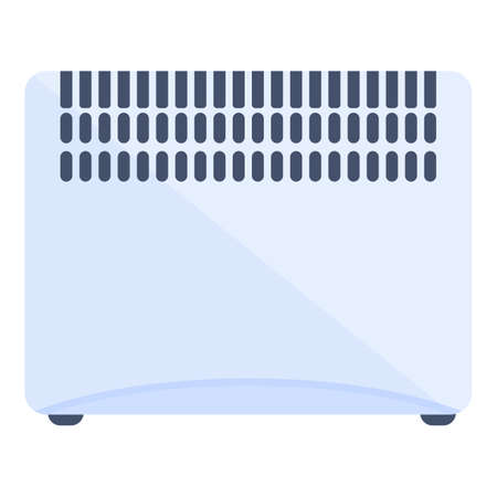 Convector icon cartoon vector. heat sink. electric wallのイラスト素材