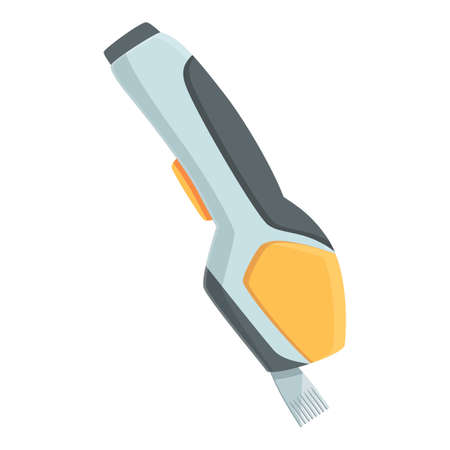 Head trimmer icon cartoon vector. electric machine. cut toolのイラスト素材