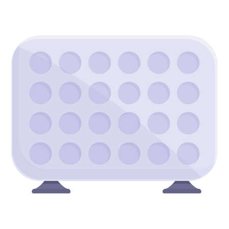 Room heater icon cartoon vector. electric radiator. convector heatingのイラスト素材