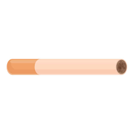 Cigarette icon cartoon vector. smokepack. Nicotine boxのイラスト素材