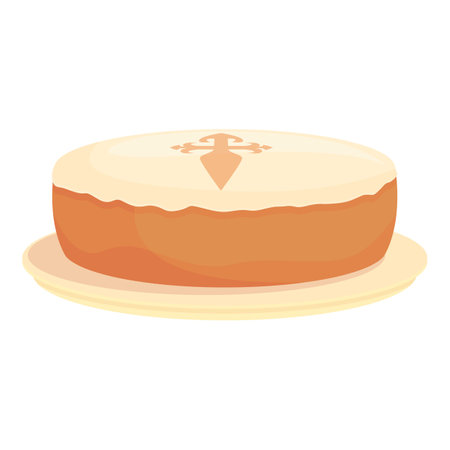 Spanish bakery icon cartoon vector. Spain food. Dish productのイラスト素材