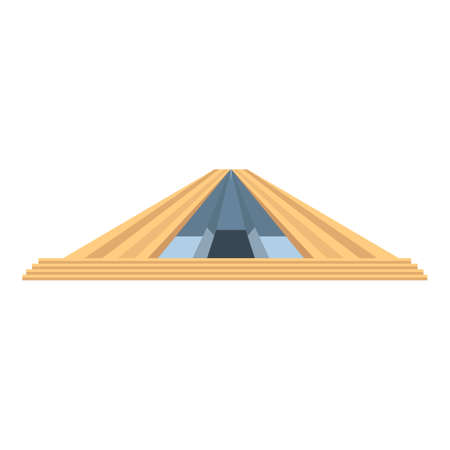 Albania monument icon cartoon vector. Map traditional. Eagle capitalのイラスト素材