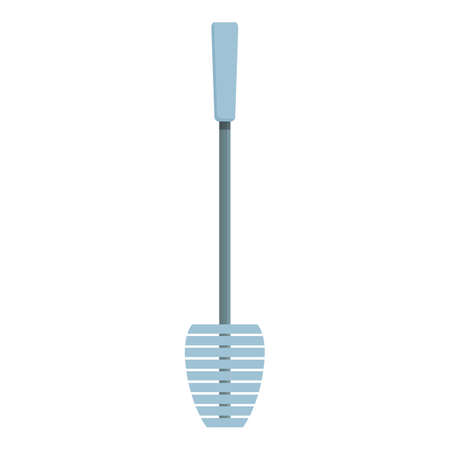 Bathroom toilet brush icon cartoon vector. Clean bowl. Cleaner bristleのイラスト素材