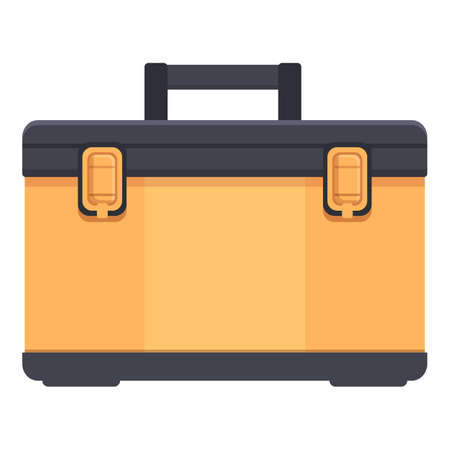 Pliers toolbox icon cartoon vector. Tool box. Repair kit