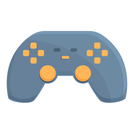 Esport joystick icon cartoon vector. Sport game. Online playerのイラスト素材