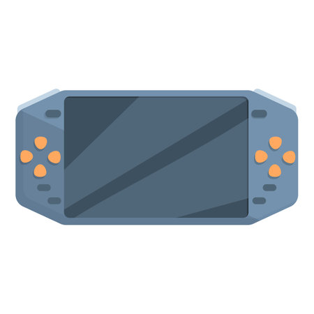 Gamer console icon cartoon vector. Sport game. Online cybersportのイラスト素材