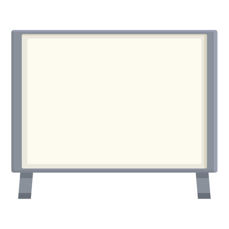 Drive-in cinema icon cartoon vector. Car movie. Screen driveのイラスト素材