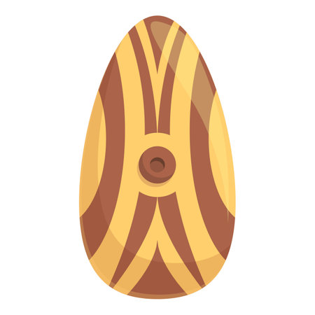 Shield indian icon cartoon vector. Tribal art. National peopleのイラスト素材