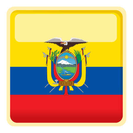 Emblem nation icon cartoon vector. Flag travel. National dayのイラスト素材