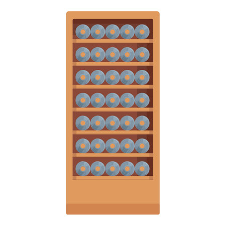 Wine cellar icon cartoon vector. Winery store. Food tasteのイラスト素材