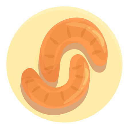 Shrimp food icon cartoon vector. Cuisine food. Cod belemのイラスト素材