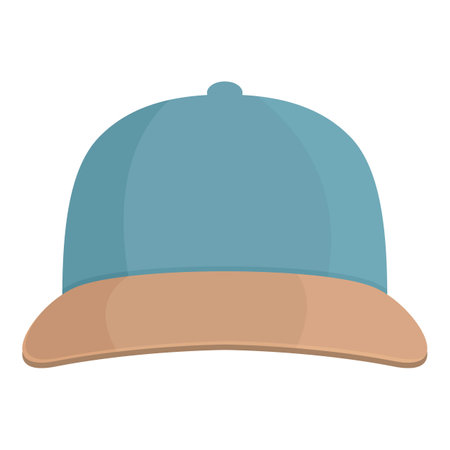 Baseball hat icon cartoon vector. Template hat. Uniform fashionのイラスト素材