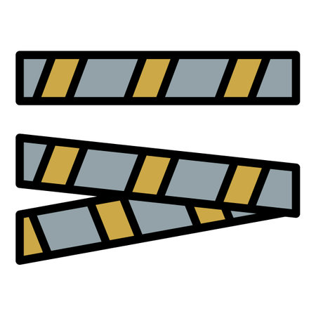 Police security line icon outline vector. Crime element. Justice copのイラスト素材