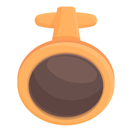 Shirt cufflink icon cartoon vector. Fashion elegance. Business styleのイラスト素材