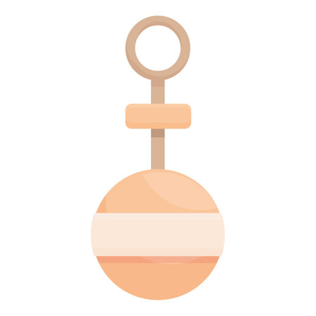 Baby toy icon cartoon vector. Gender party. Child happyのイラスト素材