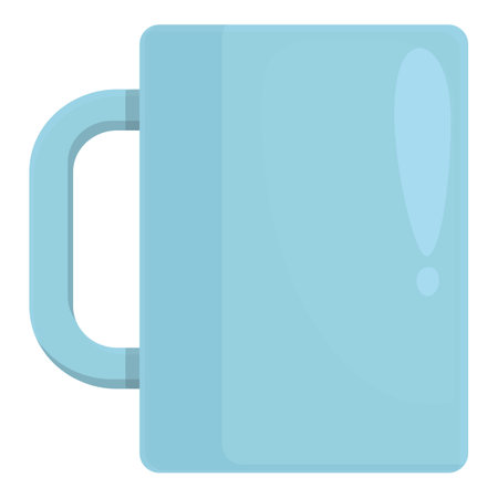 Tea mug icon cartoon vector. Kitchen equipment. Cook dinnerのイラスト素材