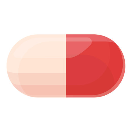 Heart capsule icon cartoon . Medical doctor. Medicine healthの写真素材