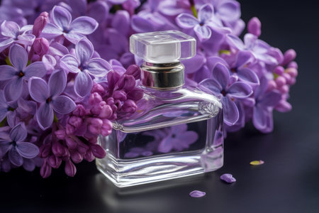 Lilac dramatic perfume. spring garden. Generate AIの素材