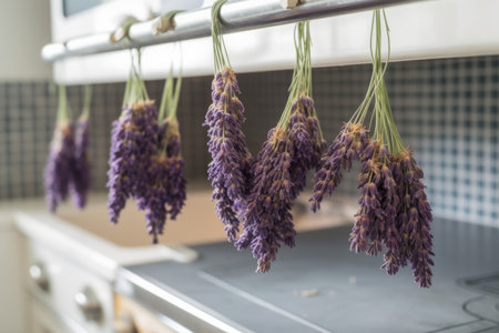 Lavender buds kitchen. natural aromatic herb. Generate AIの素材