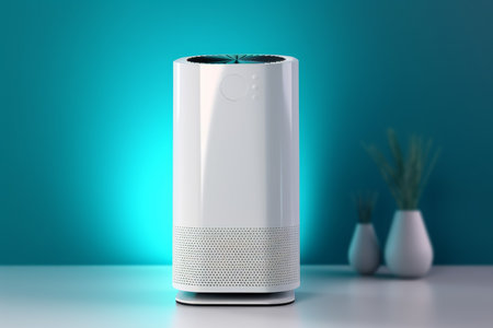 Air purifier unit controller. cooling equipment. Generate AIの素材