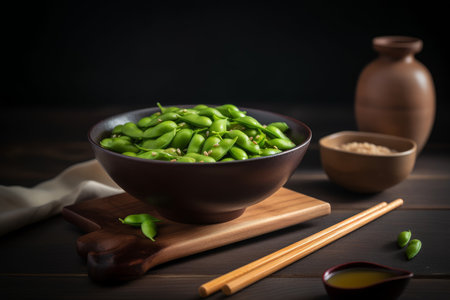 green beans. Healthy food diet. Generate AIの素材