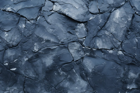 Dark blue concrete stone wall. vintage cement. Generate AIの素材