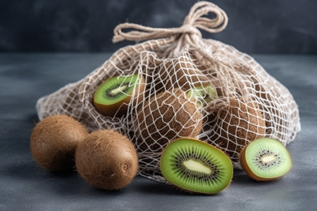 fresh kiwi. natural healthy product. Generate AIの素材