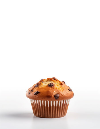 muffin background banner. Dessert food. Generate AIの素材
