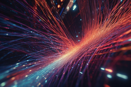 network connection. global world concept. Generate AIの素材